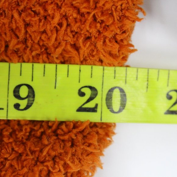 LC Lauren Conrad Women's Casual Orange Soft Funnel Neck Sweater Medium M - Picture 6 of 7